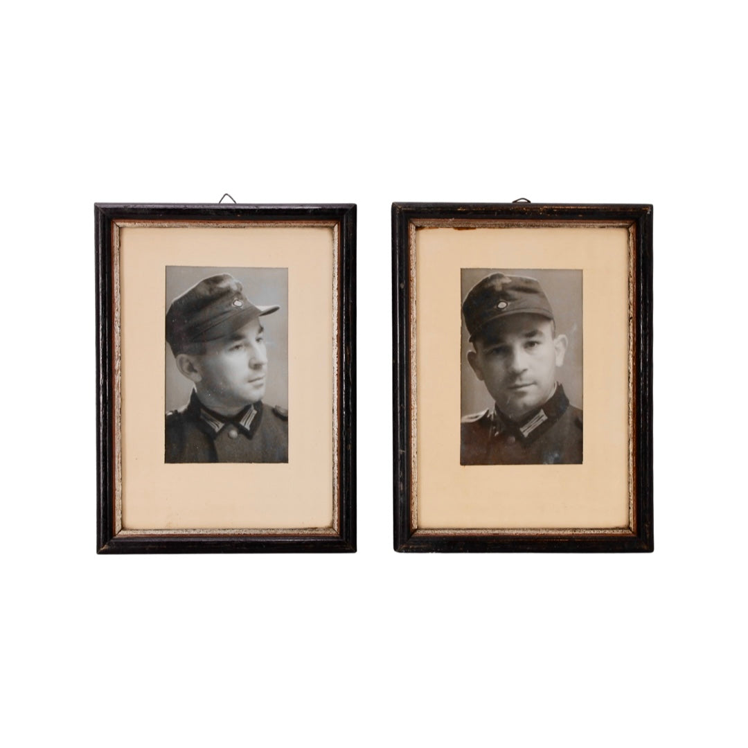 WW2 - German soldier picture pair