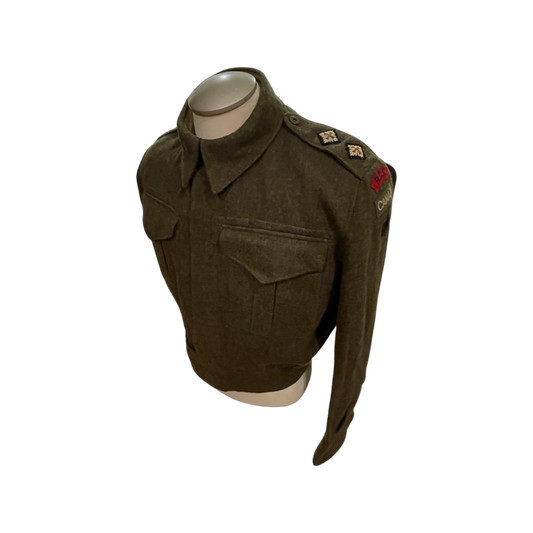 WW2 - Battle dress Canada RCE Lt